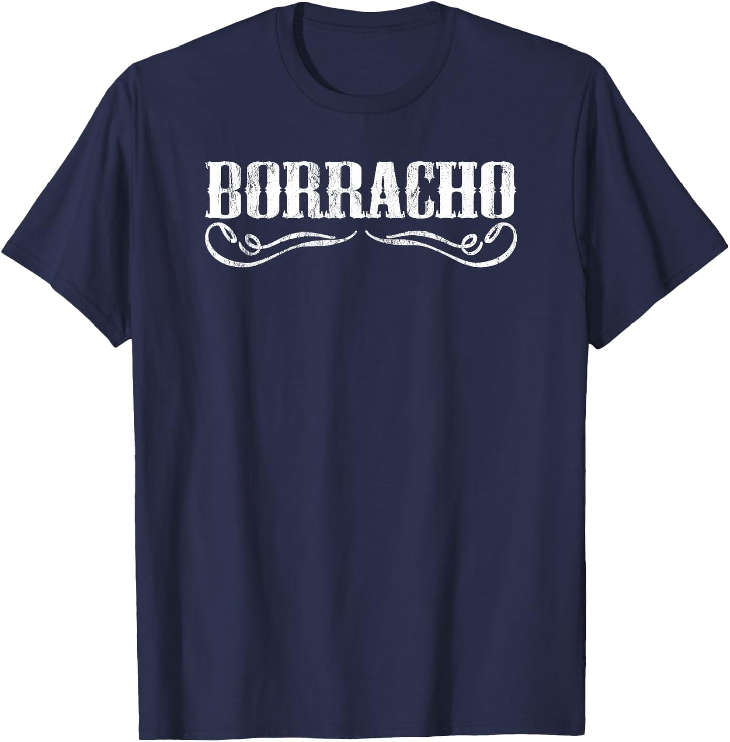 Borracho THE ORIGINAL Drunk T-Shirt - T-Shirt | Navy