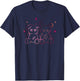 Harajuku Y2K Creepy Pastel Goth Doll Bunnies T-Shirt - T-Shirt | Navy