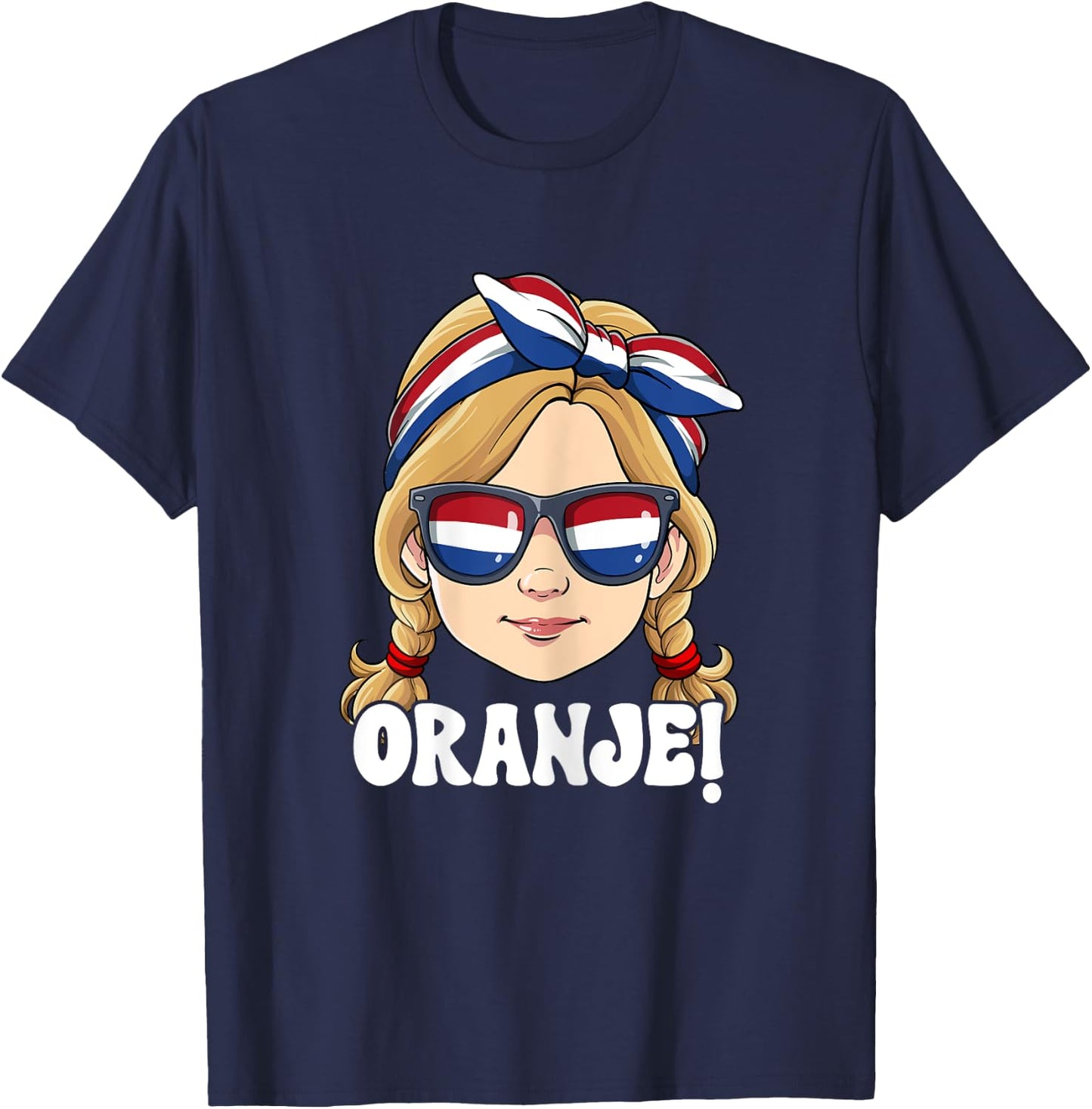 Holland Netherlands Orange , orange T-Shirt - T-Shirt | Navy