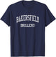 Bakersfield High School HS Bakersfield CA Vintage Sports T-Shirt - T-Shirt | Navy