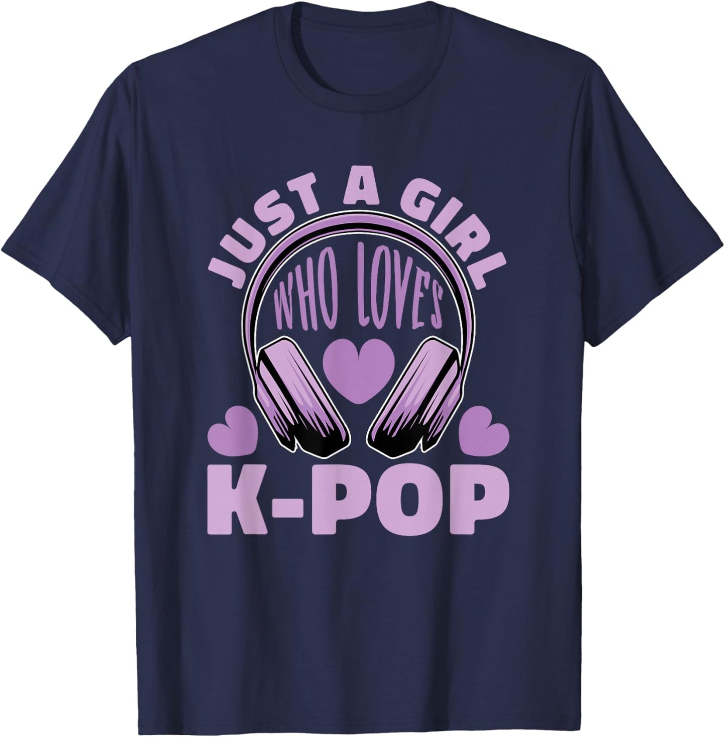 K-Pop - South Korean Pop T-Shirt - T-Shirt | Navy