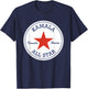 Kamala Harris Converse Logo Election Shoes , black T-Shirt - T-Shirt | Navy