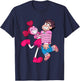 Steven Universe Spinel Loves Steven T-Shirt - T-Shirt | Navy