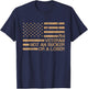 I'm A Veteran Not A Sucker Or A Loser patriotic quotes T-Shirt - T-Shirt | Navy