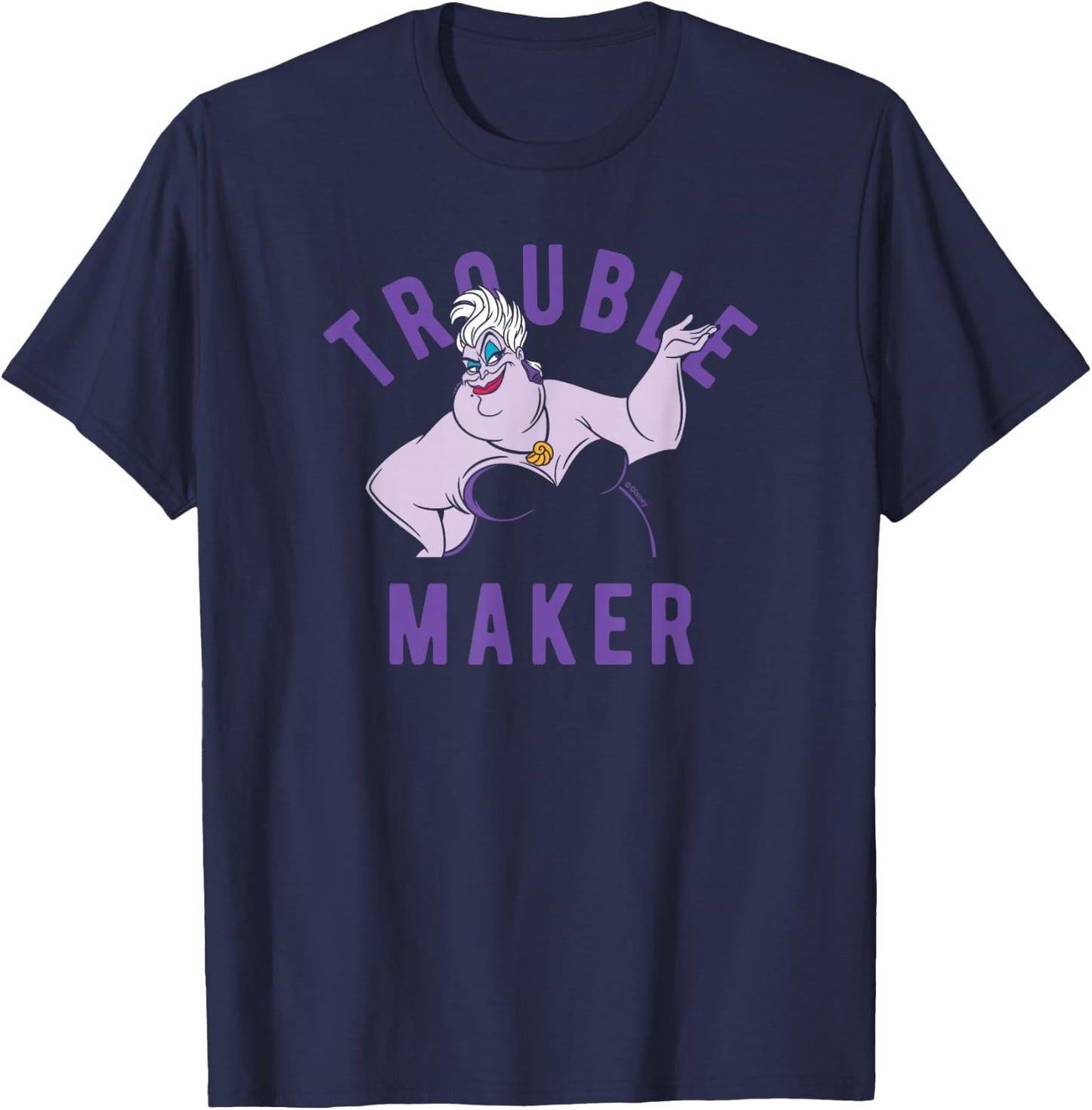 Disney - Ursula Trouble Maker T-Shirt - T-Shirt | Navy
