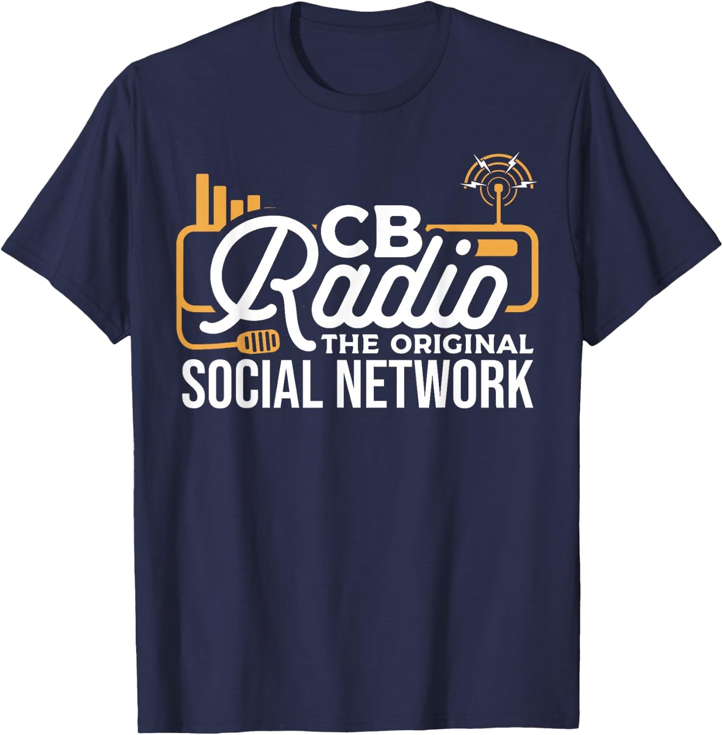 Ham Radio CB Radio System for Communication Technician T-Shirt - T-Shirt | Navy
