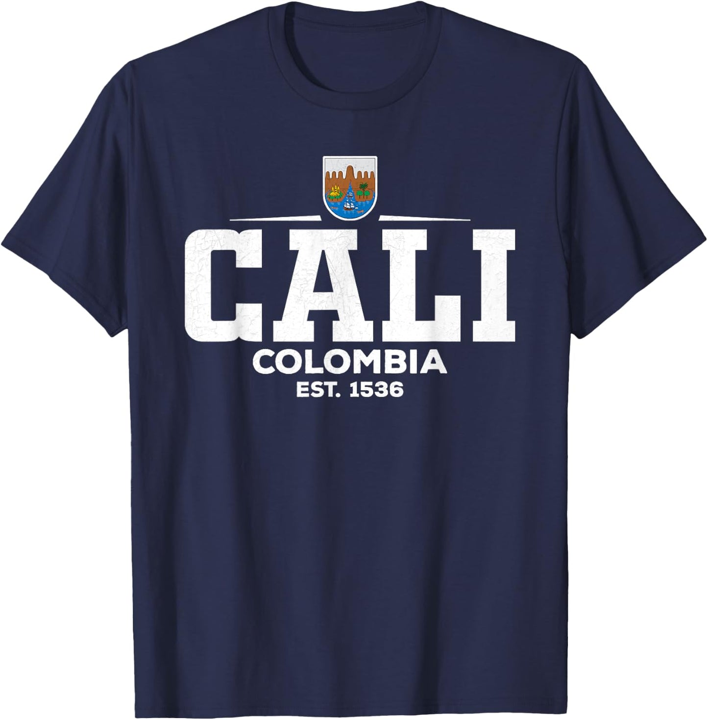 Cali Colombia T-Shirt - T-Shirt | Navy