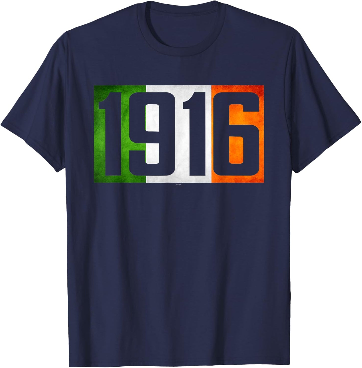 Ireland Easter Rising 1916 Irish rebellion flag T-Shirt - T-Shirt | Navy