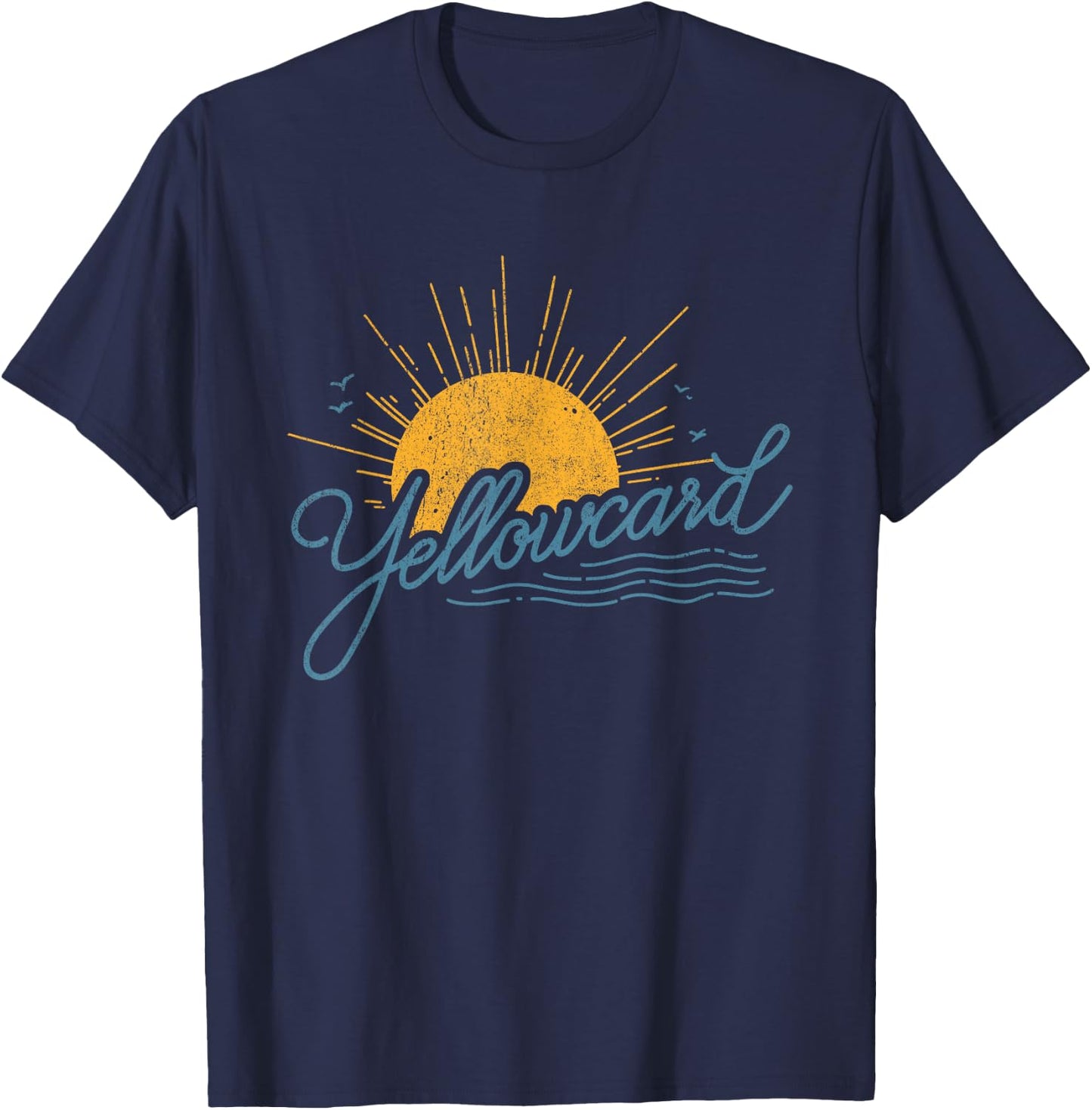 Yellowcard - Sun T-Shirt - T-Shirt | Navy