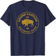 Grand Canyon National Park Arizona Bison Men Souvenir T-Shirt - T-Shirt | Navy