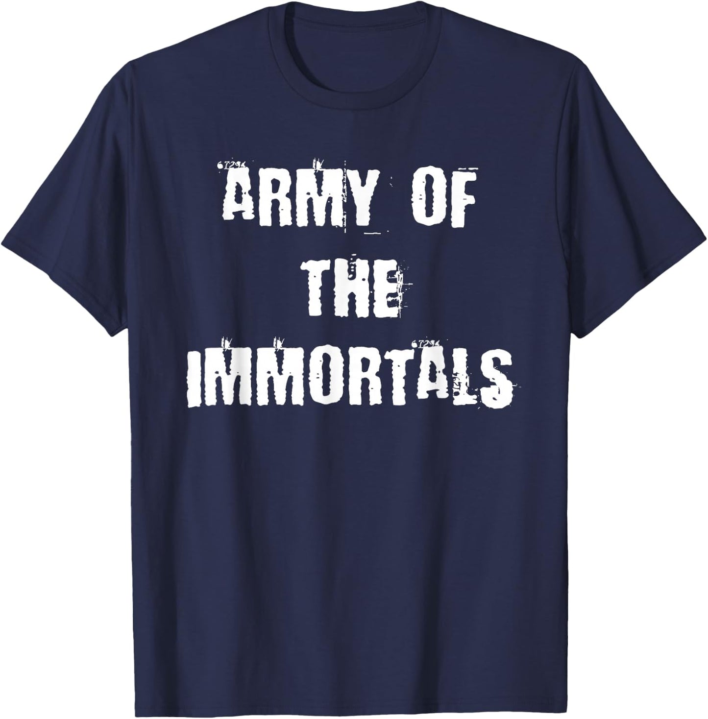 Army of the Immortals T-Shirt - T-Shirt | Navy