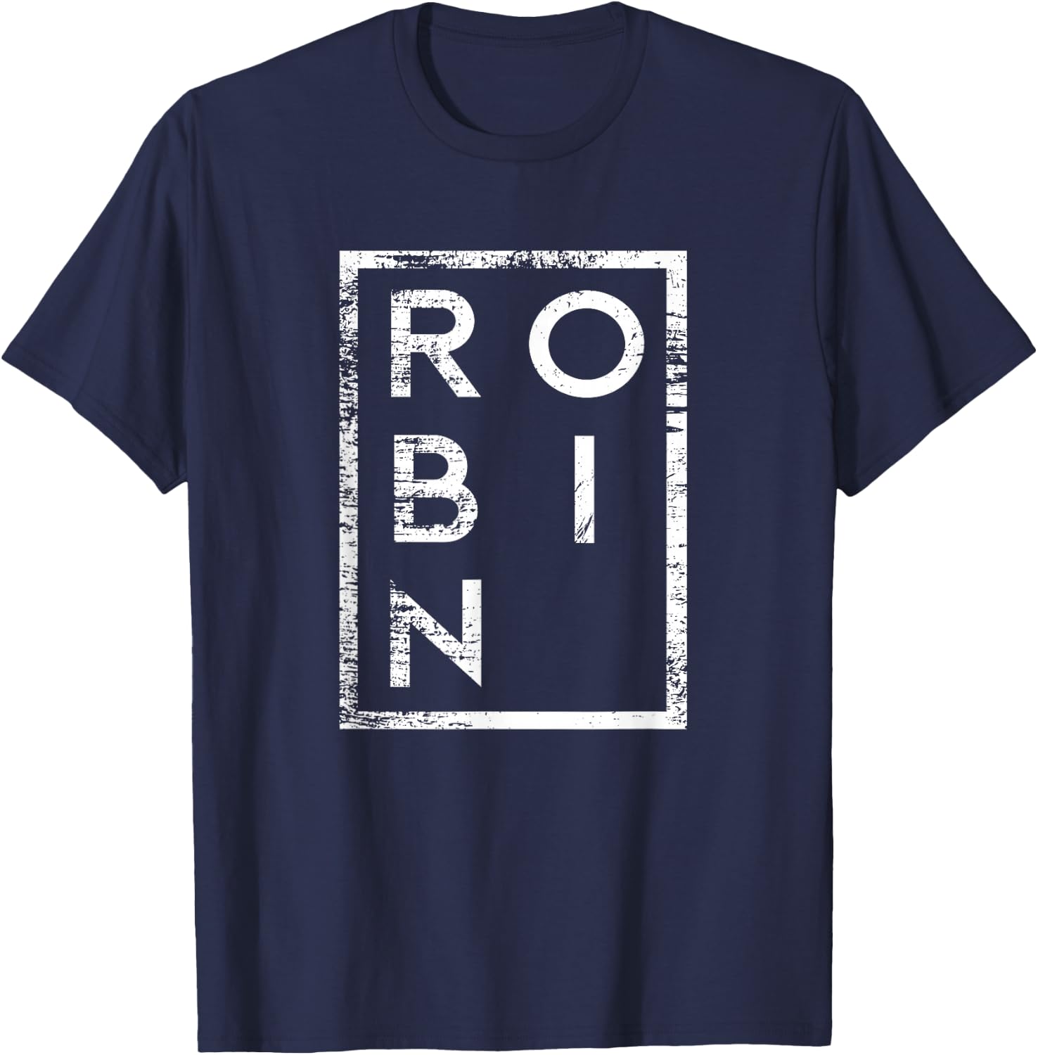 Robin Minimalismus T-Shirt - T-Shirt | Navy
