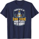 EOD Badge Warrior Explosive Ordnance Disposal Proud Dad T-Shirt - T-Shirt | Navy