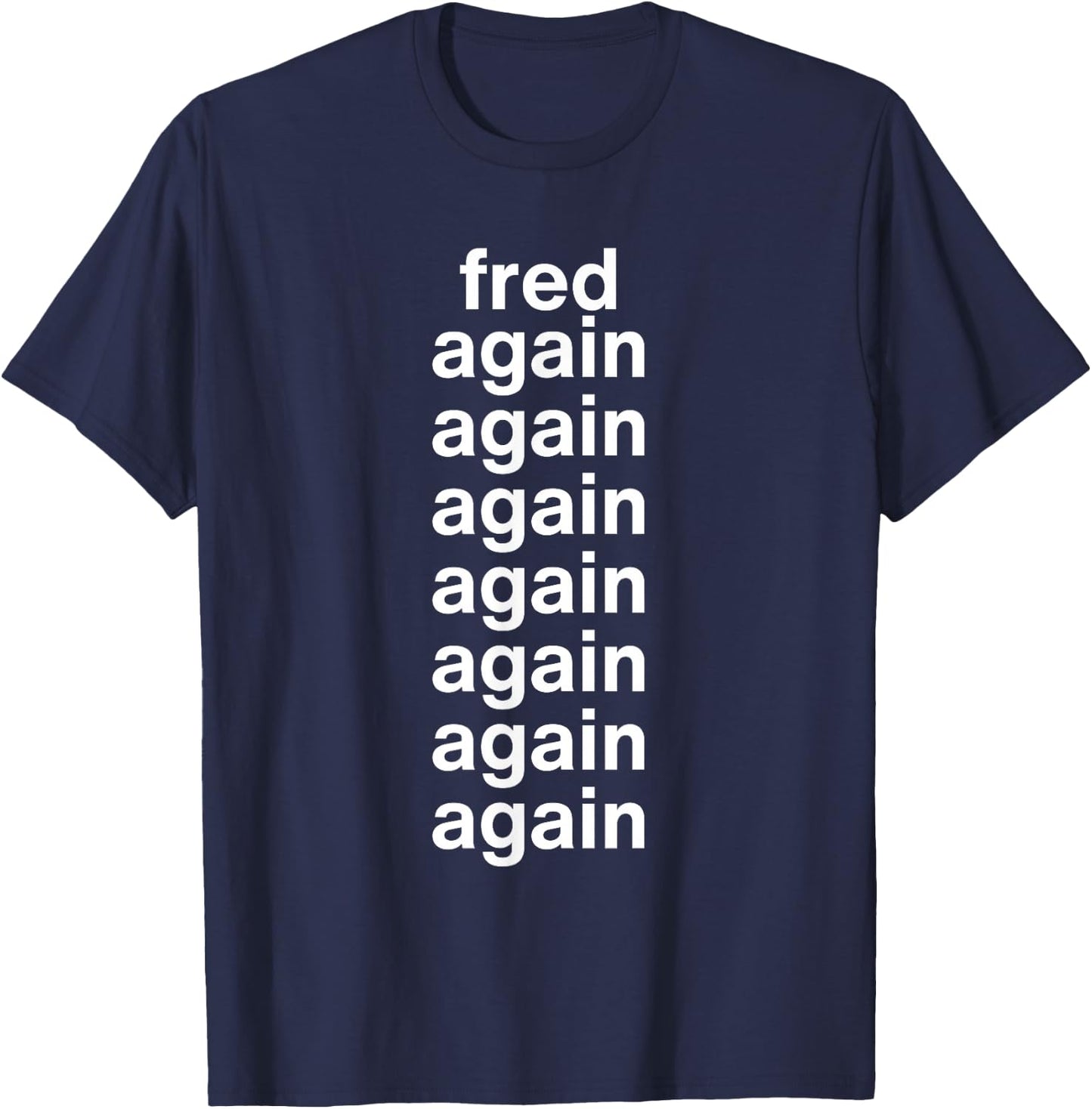 Fred Again , Black, S T-Shirt - T-Shirt | Navy