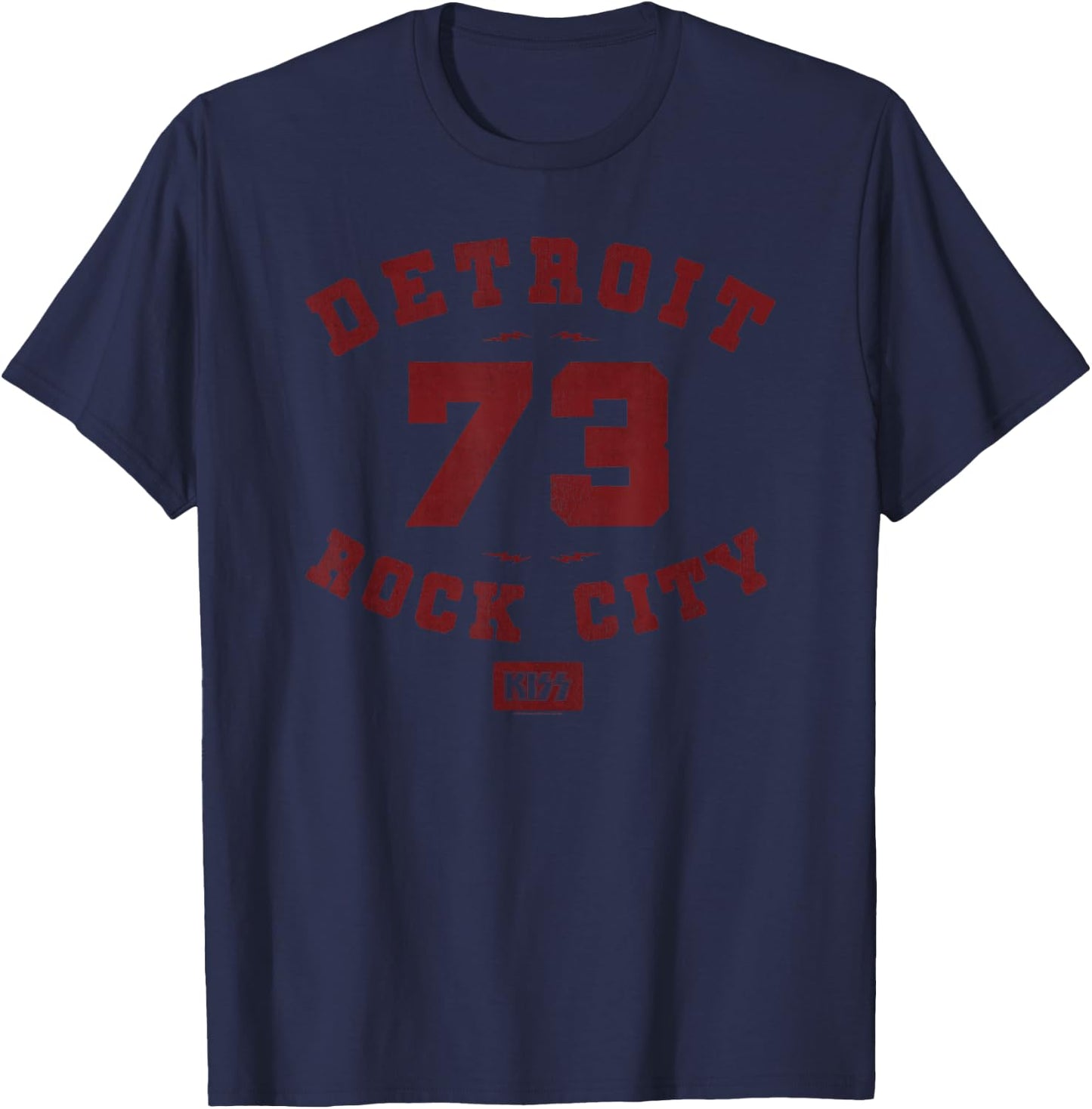 KISS - Detroit Rock City 1973 T-Shirt - T-Shirt | Navy