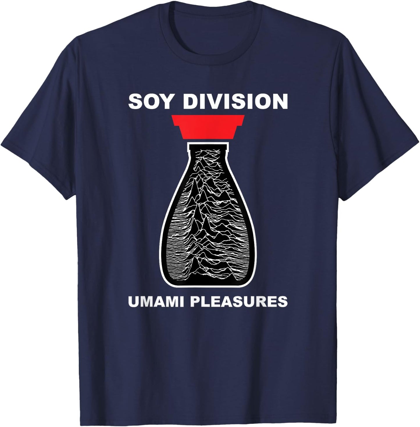 Soy Division food pun Apparel T-Shirt - T-Shirt | Navy
