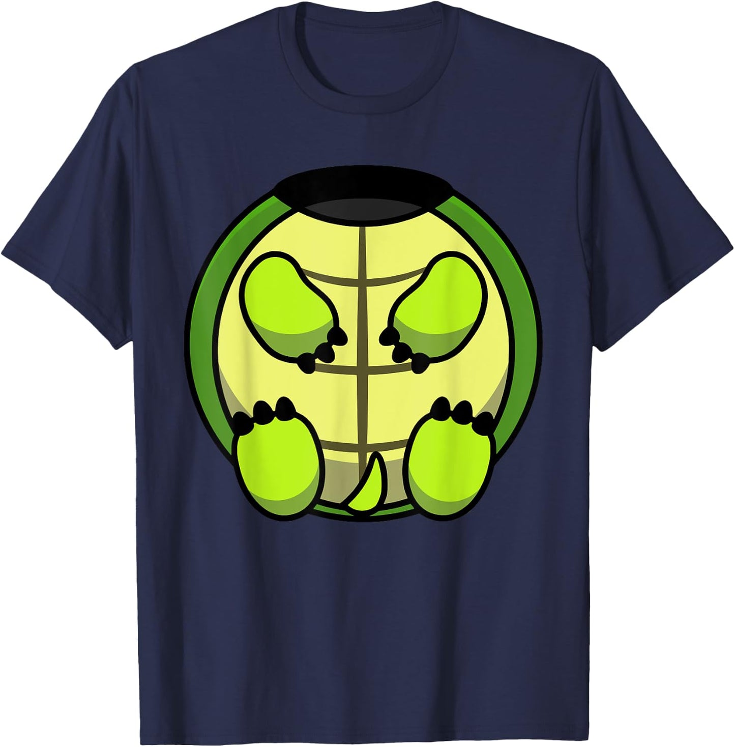 Schildkröten Tier Kostüm Schildkröte T-Shirt - T-Shirt | Navy