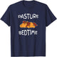 Horse Equestrian Pasture Bedtime Farmer Pajama for Bedtime T-Shirt - T-Shirt | Navy