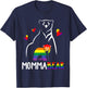 LGBT Momma Bear Gay Pride Proud Mom Mother's Day 2025 T-Shirt - T-Shirt | Navy