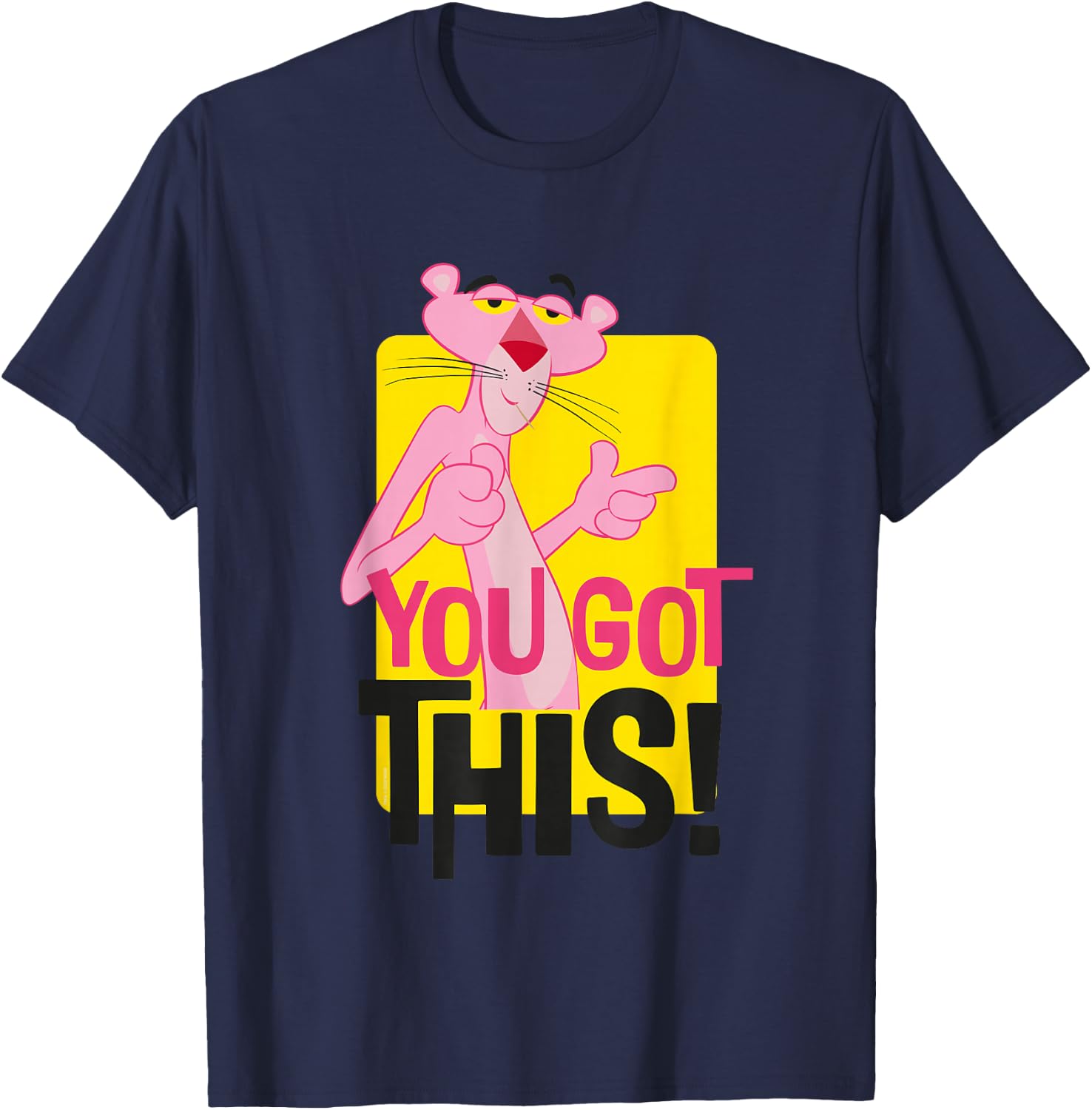 Pink Panther You Got This T-Shirt - T-Shirt | Navy
