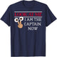 LOOK AT ME I am the Captain Now Shirt | Funny Pirate T-Shirt - T-Shirt | Navy