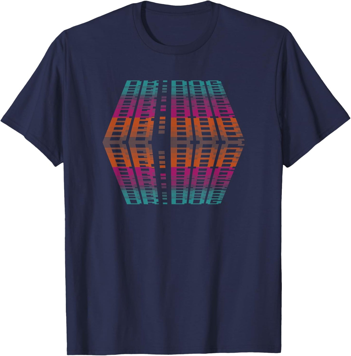 Dr. Dog - Psychedelic - Official Merchandise T-Shirt - T-Shirt | Navy