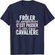 La Cavalière Parfaite Femme Cadeau Humour T-Shirt - T-Shirt | Navy