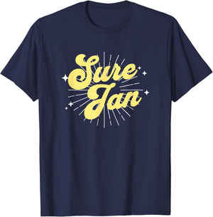 Sure Jan T-Shirt - T-Shirt | Navy