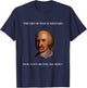 Thomas Hobbes Leviathan Philosopher Quotation T Shirt T-Shirt - T-Shirt | Navy