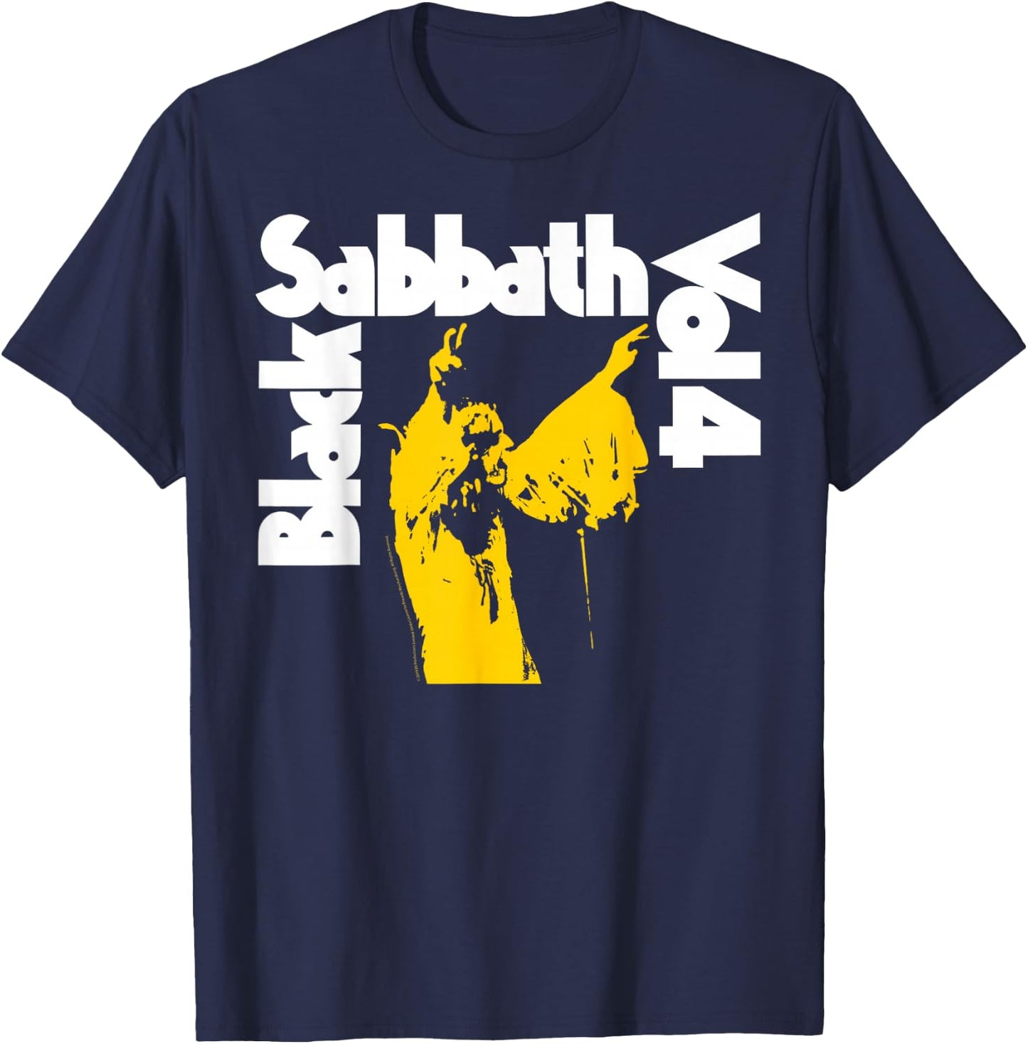 Black Sabbath Vol 4 T-Shirt - T-Shirt | Navy