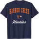 Harbor Creek High School Huskies T-Shirt - T-Shirt | Navy