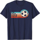 Eat Sleep Soccer Repeat Funny Soccer Player Men Women Kids T-Shirt - T-Shirt | Navy