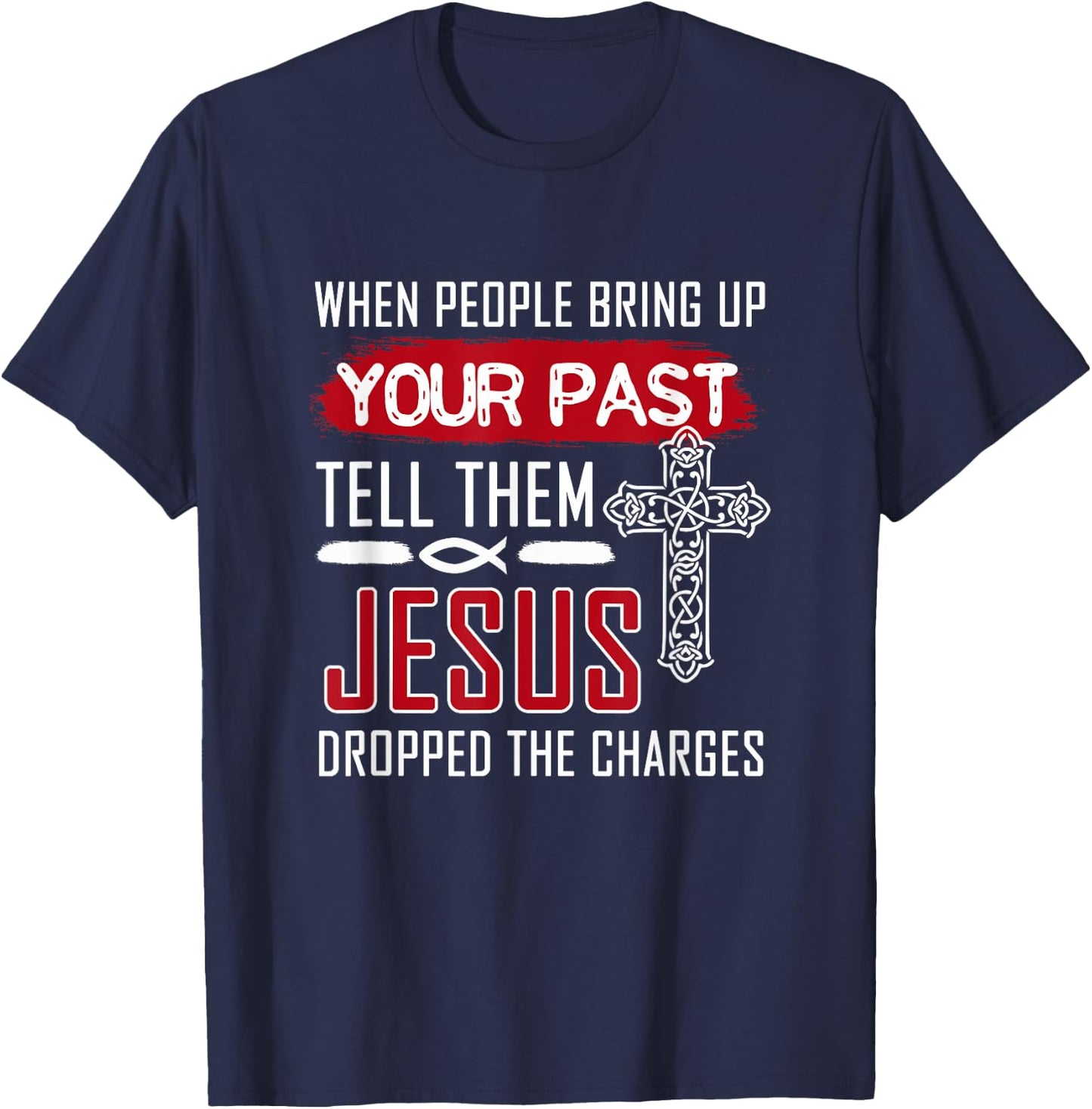 Motivational Inspirational Don't Judge Me - Christ Loving T-Shirt - T-Shirt | Navy