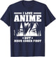 I love Anime but Jesus comes first Japan Otaku Japanese T-Shirt - T-Shirt | Navy