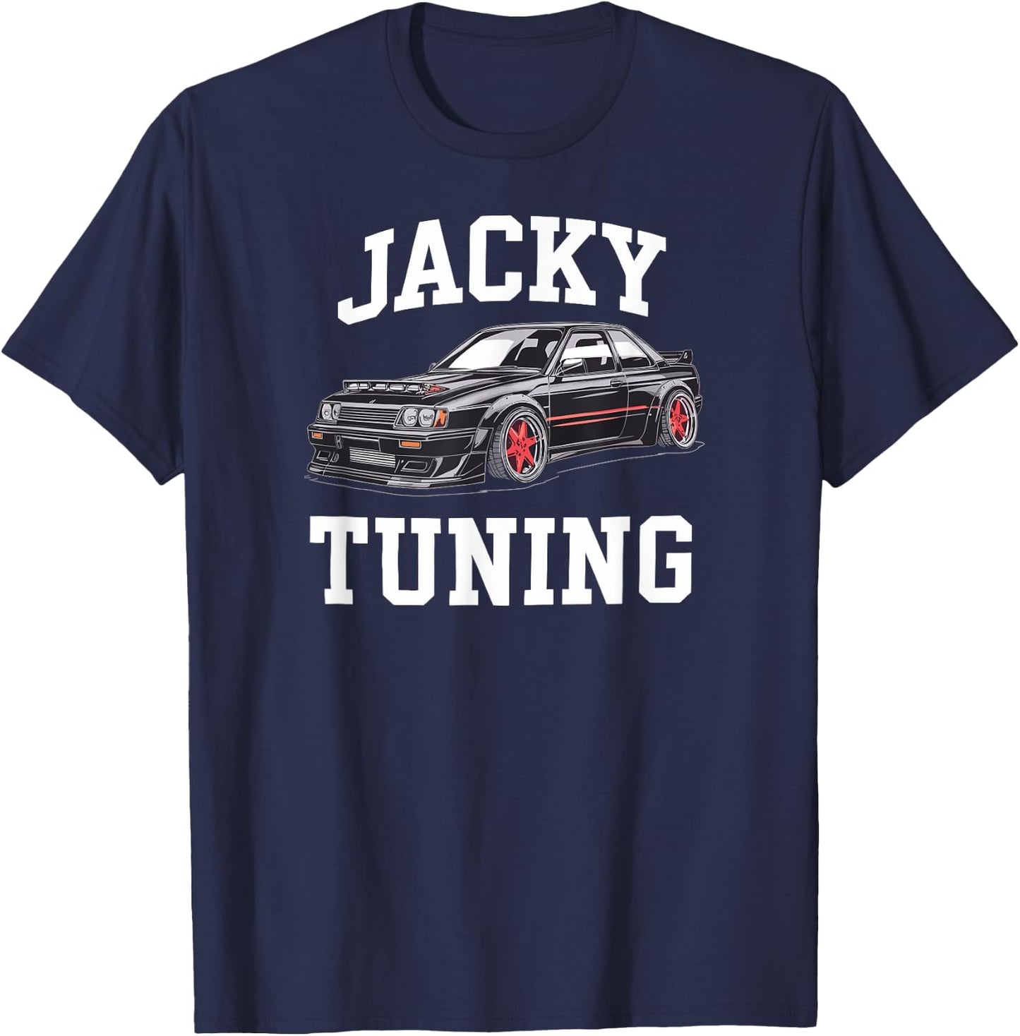 Jacky Tuning , Black, S T-Shirt - T-Shirt | Navy