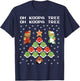 Super Mario Koopa Tree Goomba Christmas Graphic Short Sleeve T-Shirt - T-Shirt | Navy