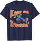 Keep On Truckin' Quote , -Adults, Black, X-Small, Short Sleeve T-Shirt - T-Shirt | Navy