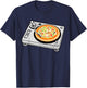 Pizza DJ Disc Jockey T-Shirt - T-Shirt | Navy