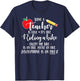 Being a Teacher is Easy it's like riding a bike Except Shirt Men Women Girls Kids T-Shirt - T-Shirt | Navy