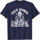 Funny Hockey Goalie Grandpa Of A Hockey Keeper Grandfather T-Shirt - T-Shirt | Navy