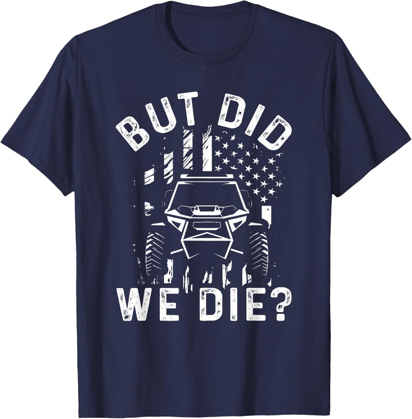 Funny Offroading UTV Offroad Off Road Vehicle Rock Crawling T-Shirt - T-Shirt | Navy