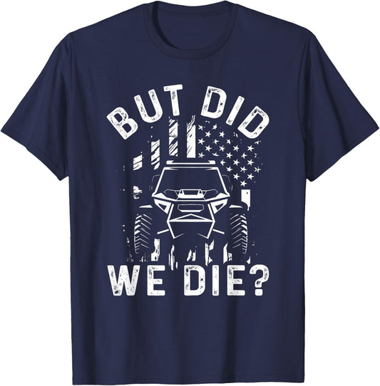 Funny Offroading UTV Offroad Off Road Vehicle Rock Crawling T-Shirt - T-Shirt | Navy