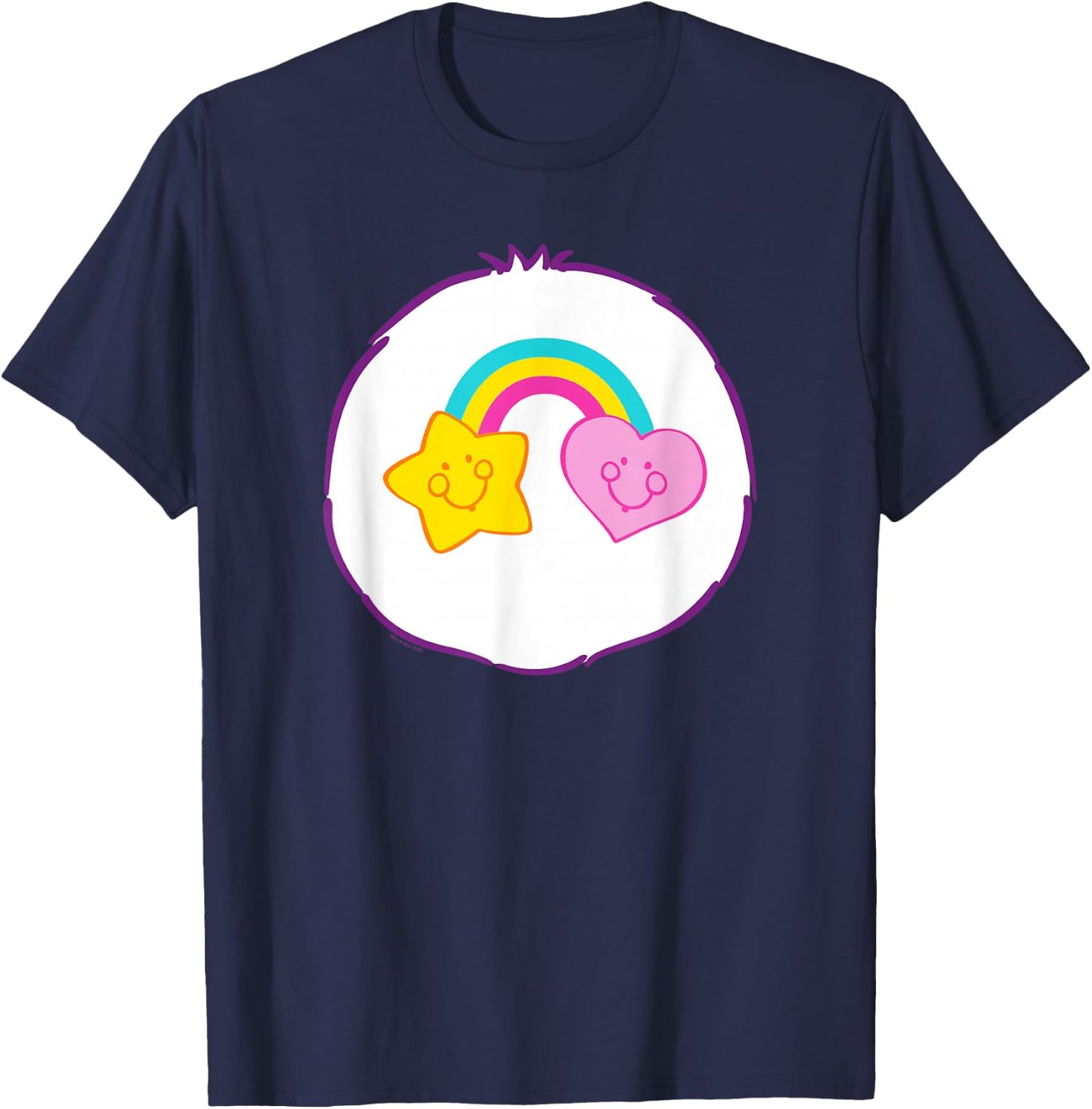 Care Bears Halloween Rainbow Belly Best Friend Bear Costume , blue T-Shirt - T-Shirt | Navy