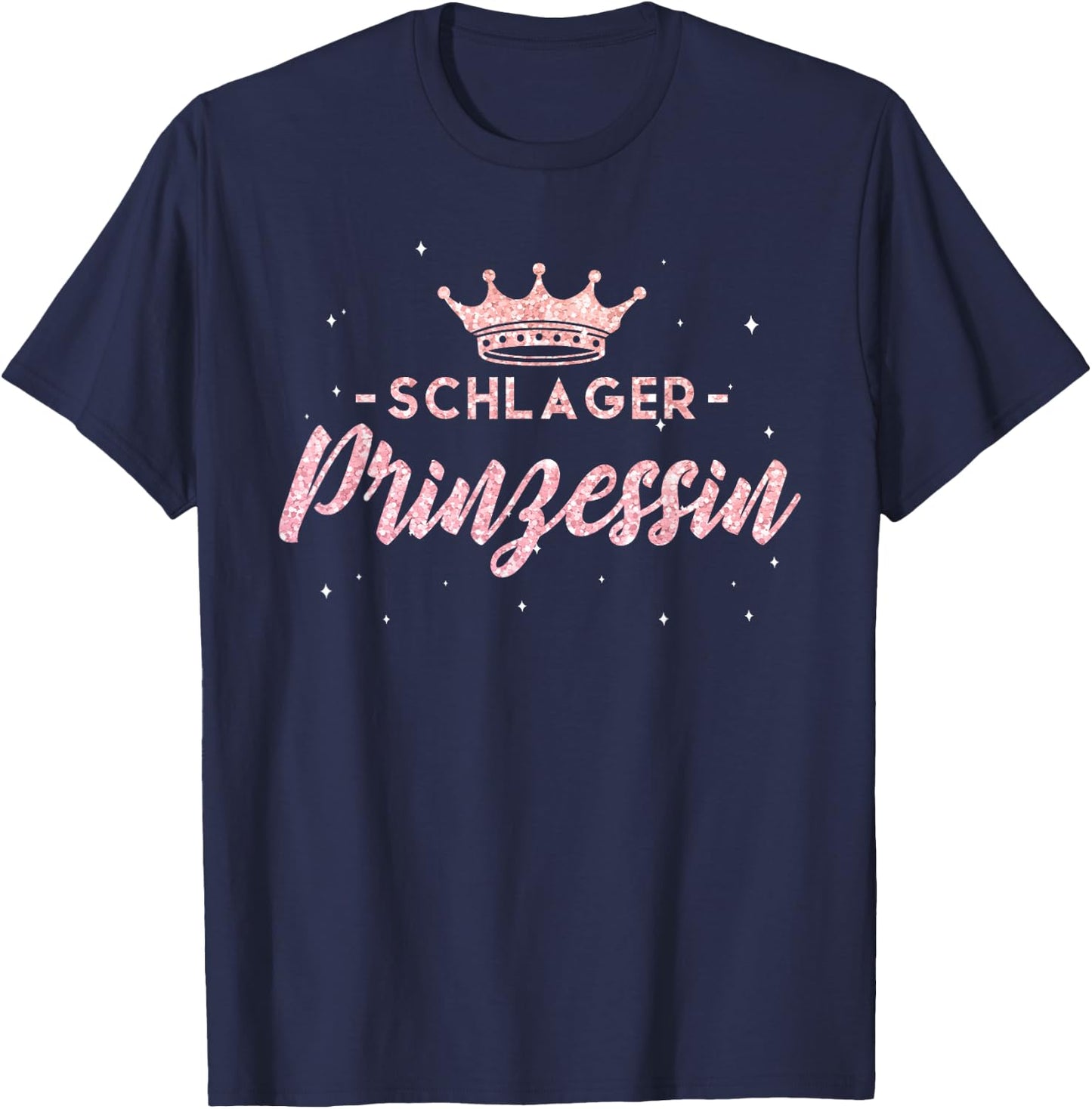 Women's Schlager Party Princess , black, s T-Shirt - T-Shirt | Navy