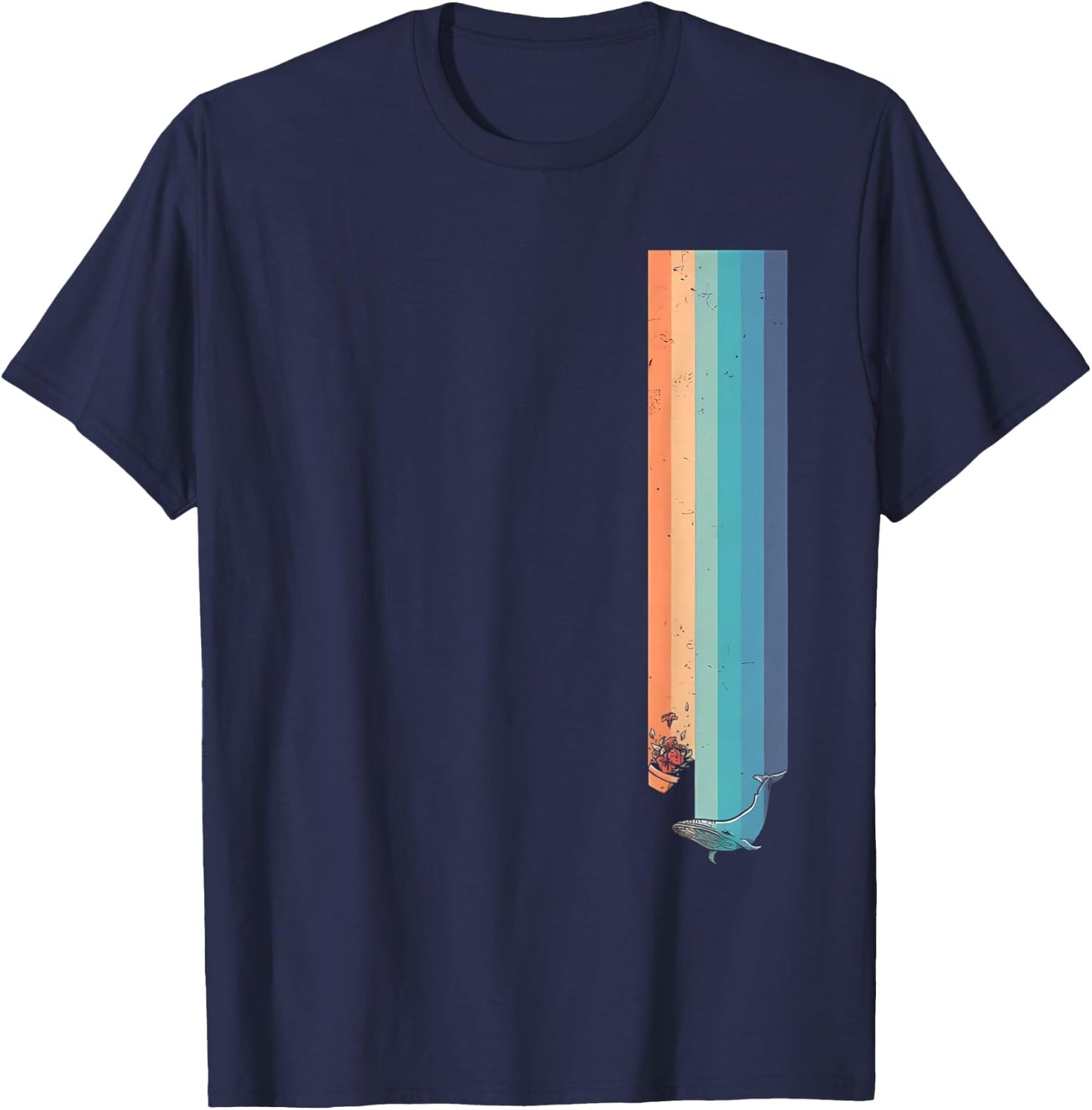 Vintage Hitchhiker T-Shirt - T-Shirt | Navy