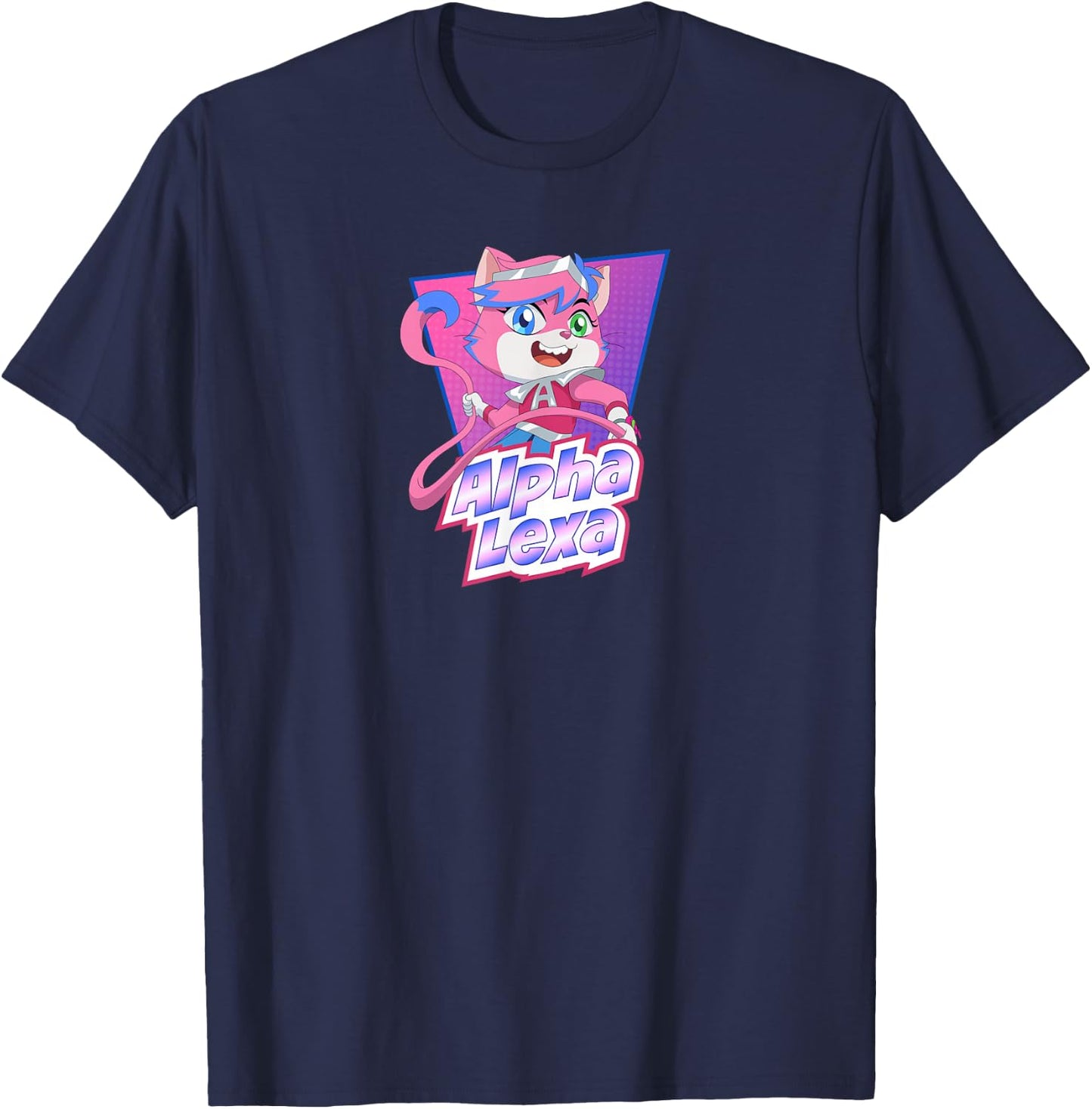 Ryan's World the Movie Alpha Lexa T-Shirt - T-Shirt | Navy