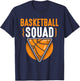 Basketball Squad Coach Team Match Player T-Shirt - T-Shirt | Navy