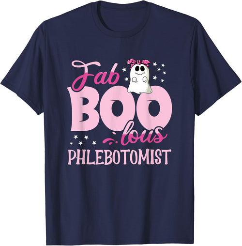 Funny Phlebotomy Nurse Ghost Halloween Phlebotomist