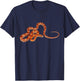 Corn Snake T-Shirt - T-Shirt | Navy