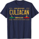 Culiacan Sinaloa License Plate Aesthetic Culiacan T-Shirt - T-Shirt | Navy